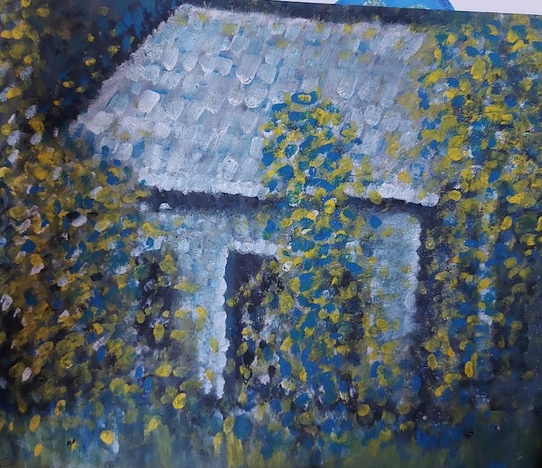 Cabin paInting by Michael Doiron